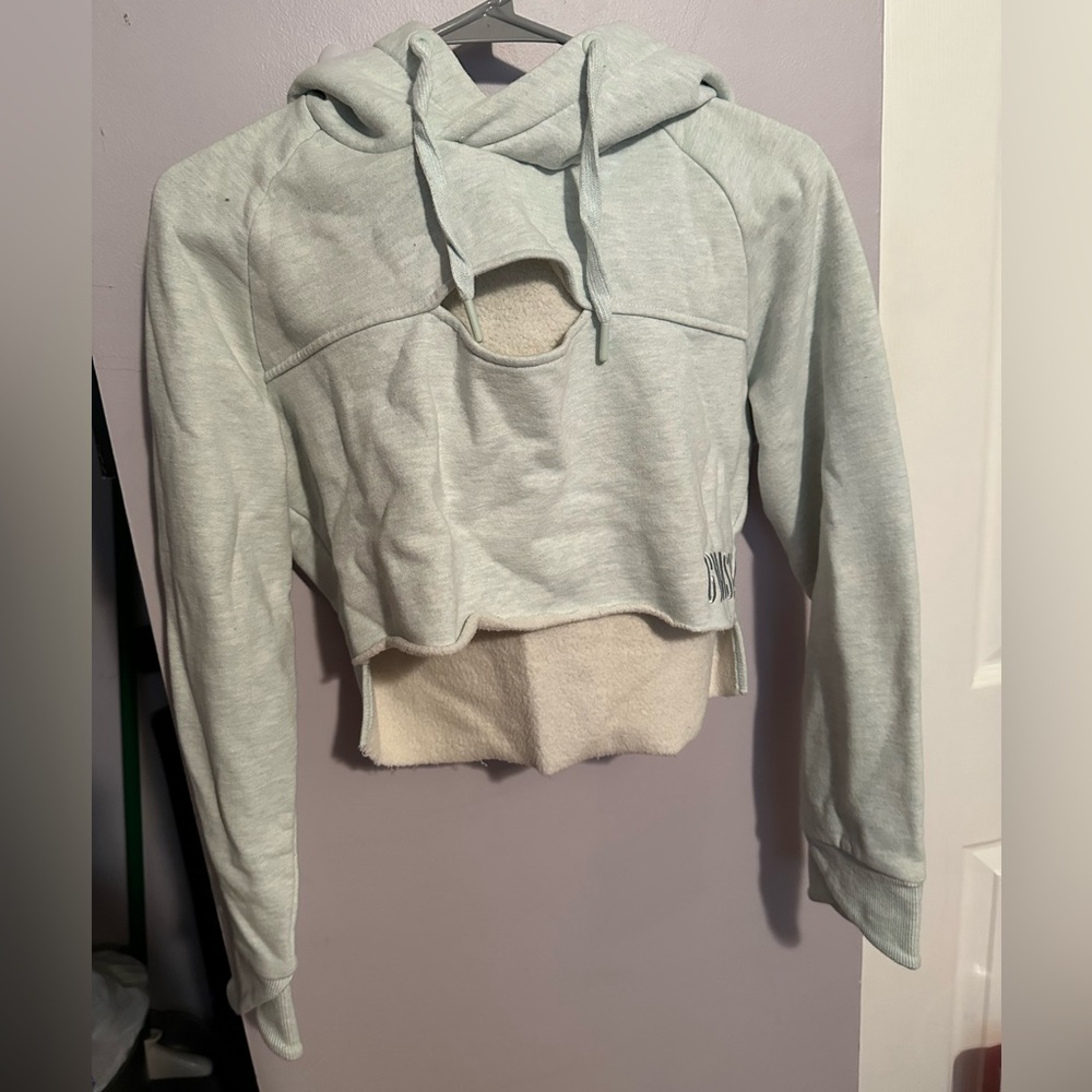 Cropped sweatshirt
